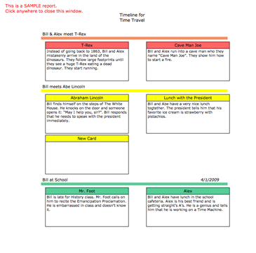 IndexCardsTimeline
