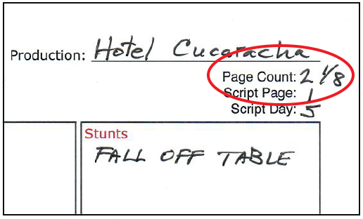 Script Page Count