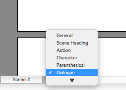 Dialogue for Character